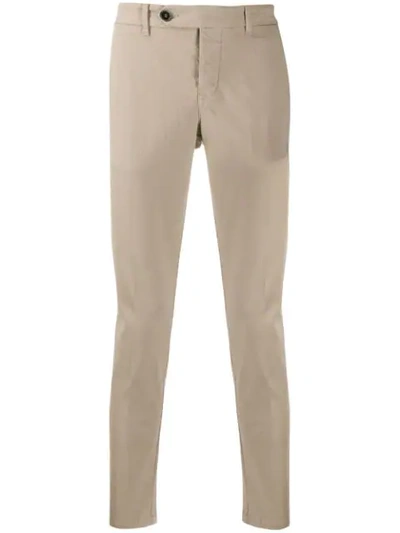 Al Duca D'aosta Marius Slim-fit Chinos In Neutrals