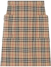 BURBERRY "VINTAGE CHECK" PENCIL SKIRT