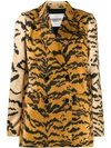 ESSENTIEL ANTWERP TRAVOLTA TIGER-PRINT BLAZER