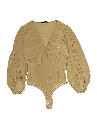 Pre-owned 21 Saints Bodysuit In Brown