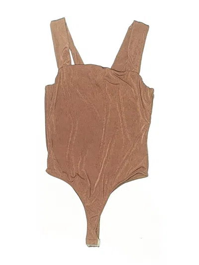 Pre-owned 21 Saints Bodysuit In Brown