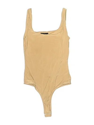 Pre-owned 21 Saints Bodysuit In Tan