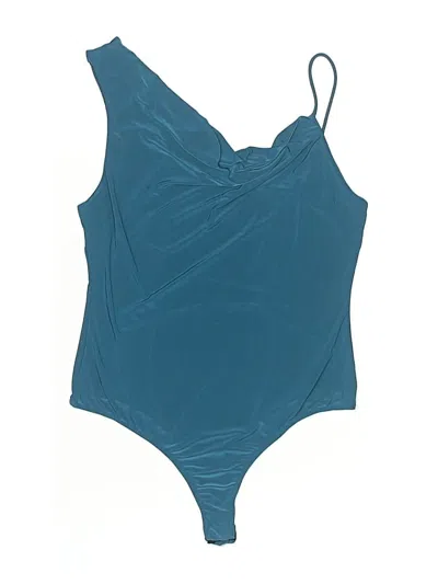 Pre-owned 21 Saints Bodysuit In Teal