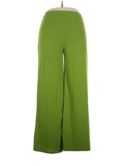 Pre-owned 21 Saints Casual Pants In Green