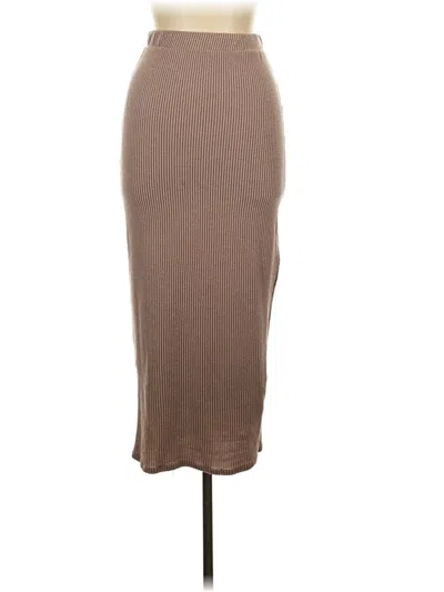 Pre-owned 21 Saints Casual Skirt In Brown