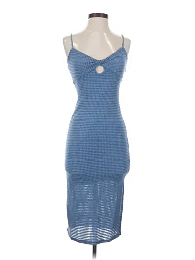 Pre-owned 21 Saints Cocktail Dress In Blue