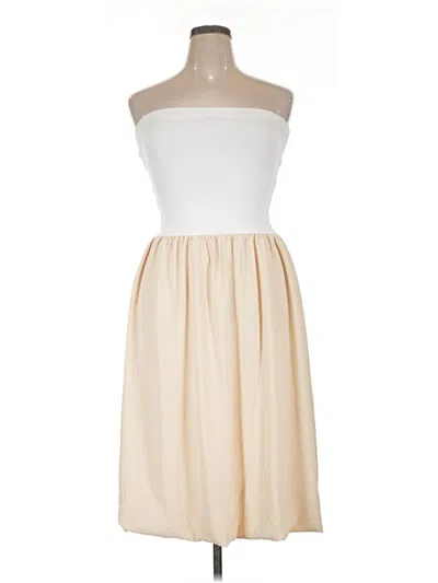 Pre-owned 21 Saints Cocktail Dress In Ivory
