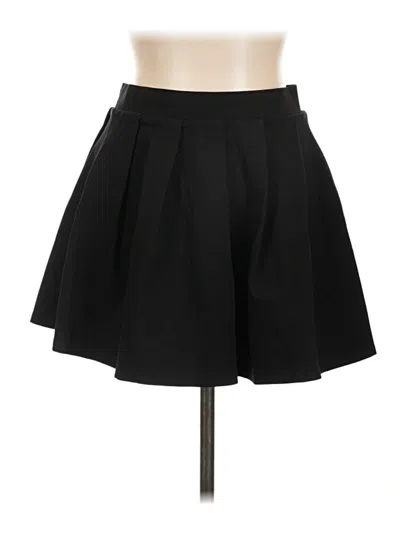 Pre-owned 21 Saints Formal Skirt In Black