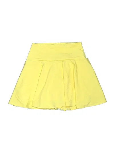 Pre-owned 21 Saints Skort In Yellow