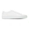 Common Projects White Transparent Sole Achilles Low Sneakers