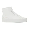 COMMON PROJECTS COMMON PROJECTS WHITE TOURNAMENT HIGH SUPER SNEAKERS