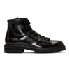 Common Projects Black Hiking Boots In Black