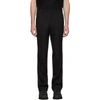 BURBERRY BURBERRY SSENSE EXCLUSIVE BLACK WOOL TAILORED TROUSERS