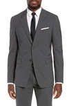 Theory New Tailor Chambers Suit Jacket In Charcoal