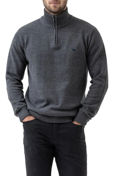 RODD & GUNN RODD & GUNN MERRICK BAY QUARTER ZIP SWEATER,EP0796