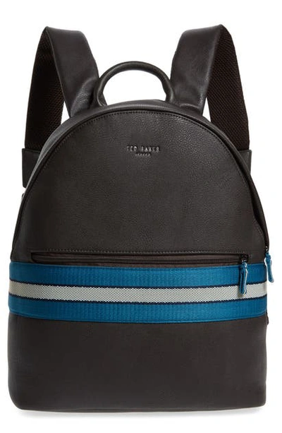 Ted Baker Agro Backpack In Chocolate
