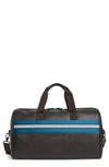 Ted Baker Empress Striped Webbing Holdall Bag In Chocolate