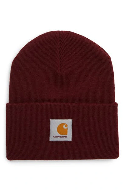 Carhartt Watch Hat In Merlot