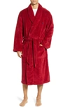 Polo Ralph Lauren Men's Microfiber Plus Bathrobe In Eaton Red