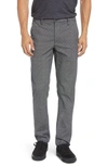 Ag Marshall Slim Fit Straight Leg Chinos In Kleven Pure Black