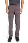 Ag Marshall Slim Fit Straight Leg Chinos In Kleven Rare Plum