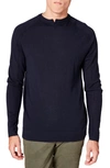 Good Man Brand Mvp Slim Fit Notch Neck Wool Sweater In Navy