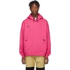 Nike Pink Acg Pullover Hoodie In 667 Rush Pi