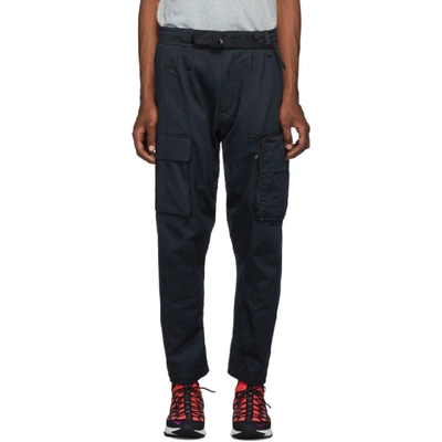 Nike Acg Men's Woven Cargo Pants In 010 Black