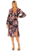 AMANDA UPRICHARD TALULAH MIDI DRESS,AMAN-WD997