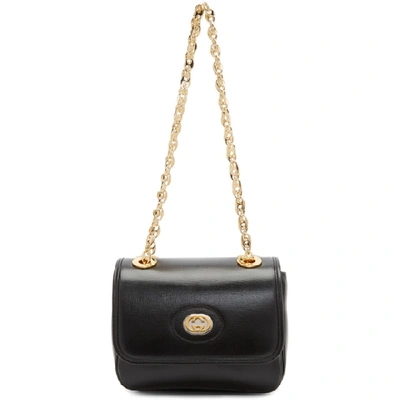 Gucci Logo Mini Bag In Black