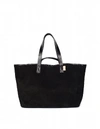 HENDER SCHEME BLACK SUEDE CORE TOTE,IS-RB-LCT/BLK