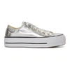 CONVERSE CONVERSE SILVER CHUCK TAYLOR ALL STAR LIFT SNEAKERS
