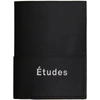 ETUDES STUDIO BLACK LEATHER BIFOLD CARD HOLDER