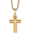 David Yurman Men's Deco Cross Pendant In 18k Yellow Gold In Gold