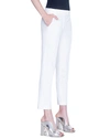 Akris Punto Frankie Stretch-cotton Pants In Cream