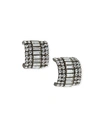 ELIZABETH COLE KAREN CRYSTAL HUGGIE EARRINGS,PROD224990776