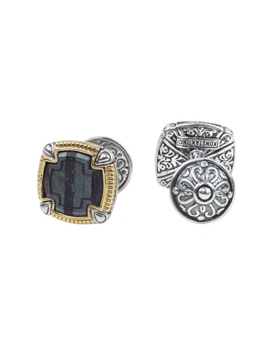 Konstantino 18k Gold/silver Ferrite Cufflinks