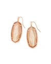 Kendra Scott Faceted Danielle Drop Earrings In Pink