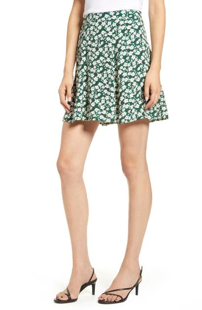 Reformation Flounce Skirt In Cilantro