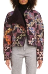 ISABEL MARANT NOMADIC QUILT JACKET,19HVE1129-19H012I