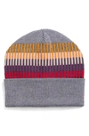 MISSONI VERTICAL STRIPE WOOL BLEND BEANIE,CPCKWMD7251