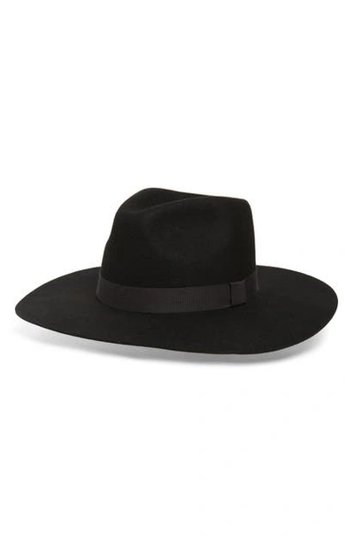 Madewell X Biltmore Montana Wool Felt Hat In Black
