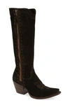 Ariat Giselle Boot In Black Suede