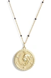 Argento Vivo Zodiac Pendant Necklace In Virgo