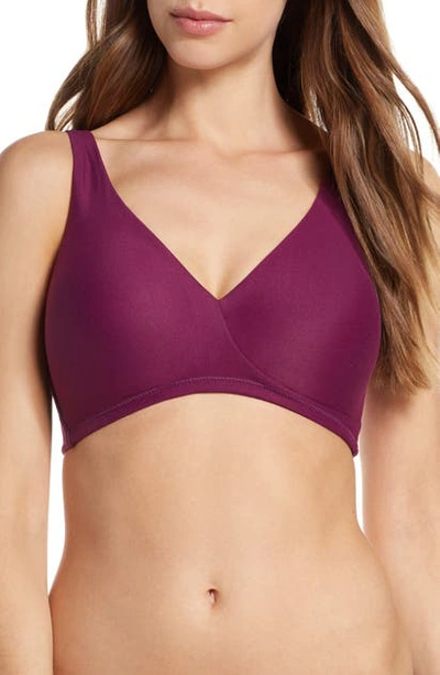 Wacoal How Perfect Wireless Bra In Pickled Beet