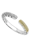 LAGOS CAVIAR LUX OPEN STACKING RING,02-80665-DD8