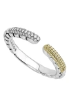 LAGOS LAGOS CAVIAR LUX OPEN STACKING RING,02-80665-DD8