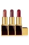 TOM FORD 3 BOYS CLUTCH SIZED LIP COLOR SET,T84501