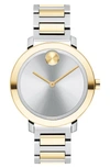Movado Women's Bold Silver Dial Watch In Gold