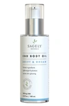 SAGELY NATURALS SAGELY NATURAL DRIFT & DREAM CBD BODY OIL,SN-1070-R